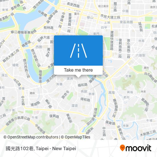 國光路102巷地圖