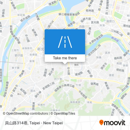 員山路314巷 map