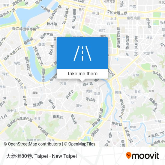 大新街80巷地圖