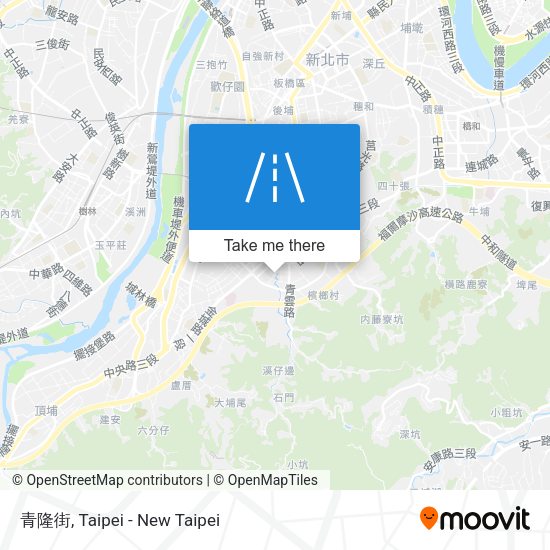 青隆街 map