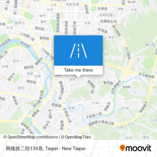 興隆路二段130巷地圖