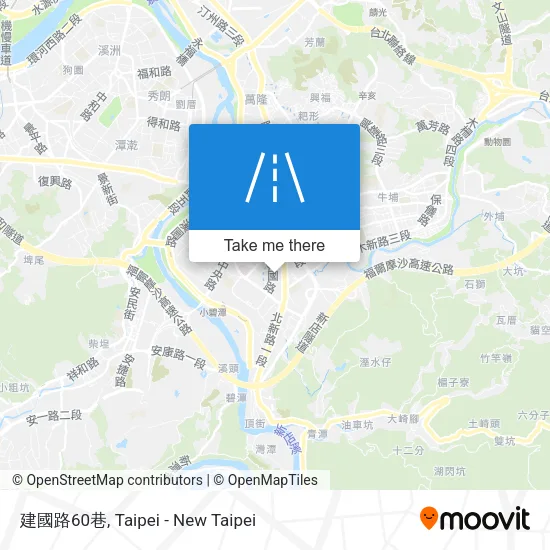 建國路60巷地圖