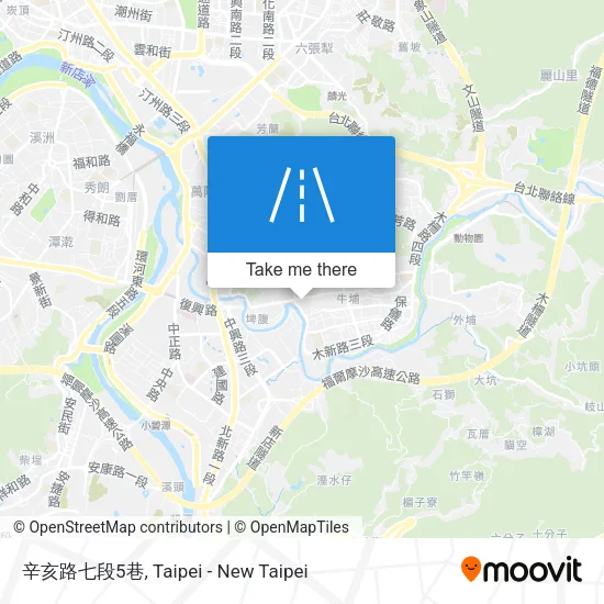 辛亥路七段5巷 map