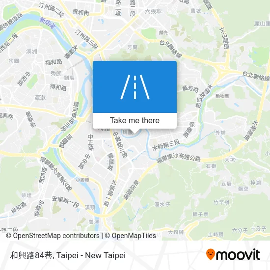 和興路84巷地圖