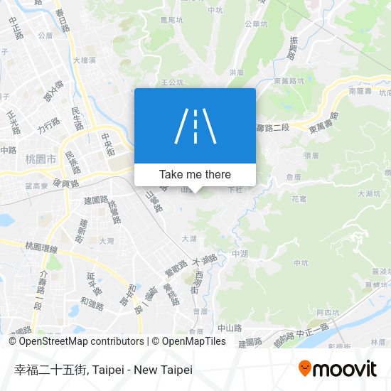 幸福二十五街地圖