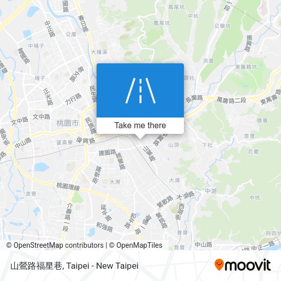 山鶯路福星巷 map