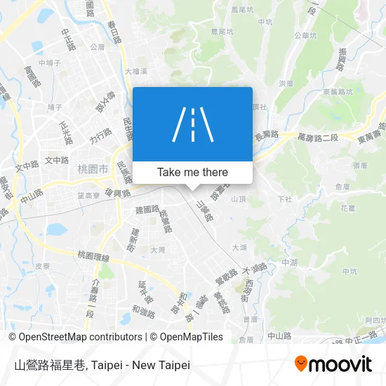 山鶯路福星巷 map