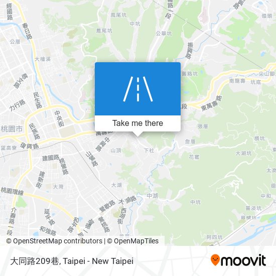 大同路209巷地圖