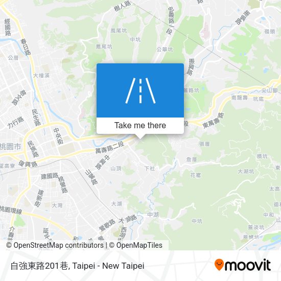 自強東路201巷地圖