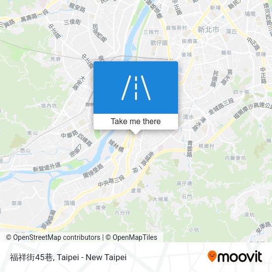 福祥街45巷 map