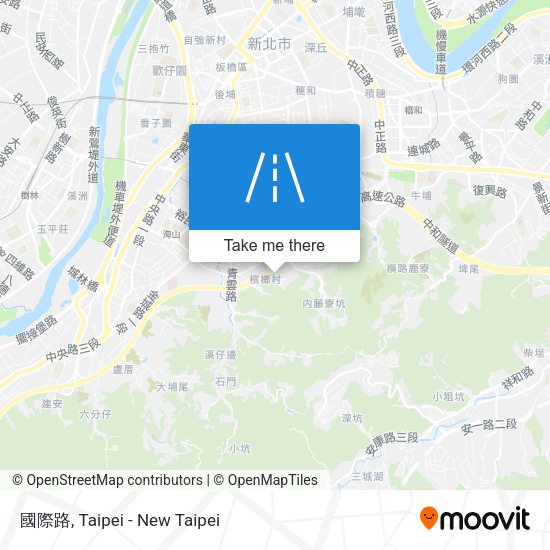 國際路地圖