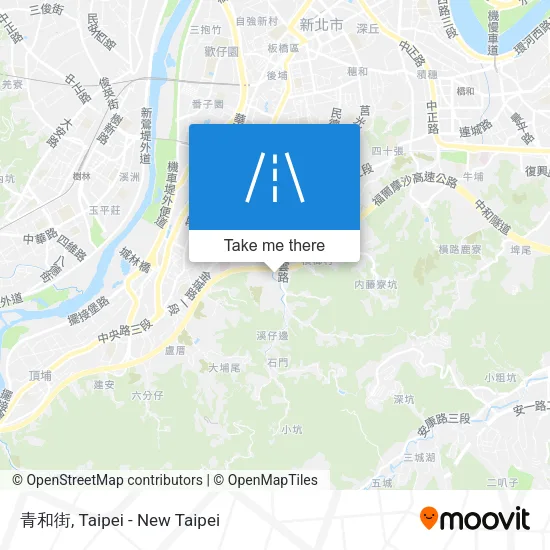 青和街 map