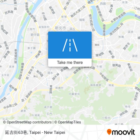 延吉街63巷地圖