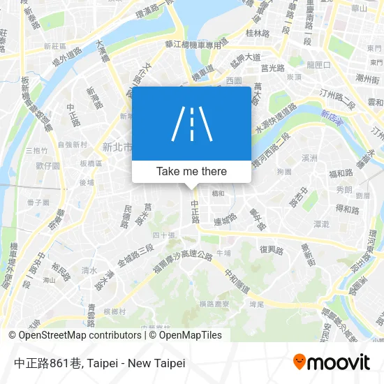 中正路861巷地圖