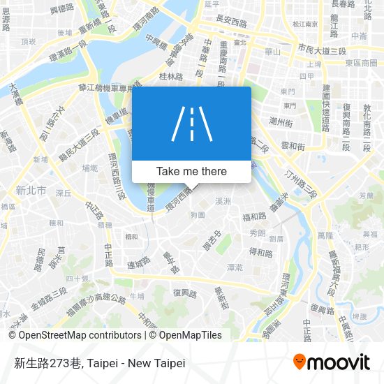 新生路273巷地圖