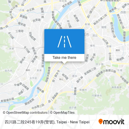 四川路二段245巷19弄(雙號) map