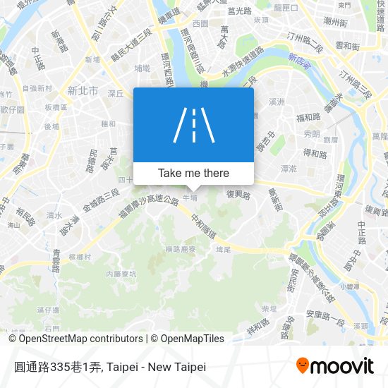 圓通路335巷1弄地圖