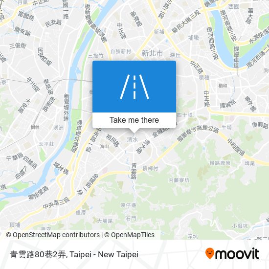 青雲路80巷2弄地圖