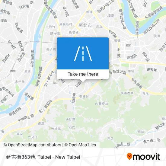 延吉街363巷地圖