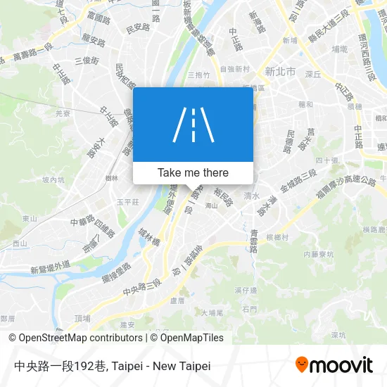 中央路一段192巷 map