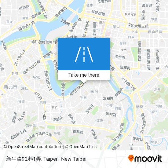 新生路92巷1弄地圖