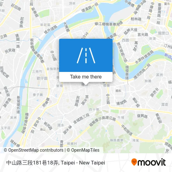 中山路三段181巷18弄地圖