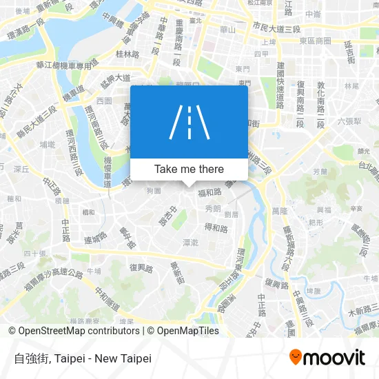 自強街 map