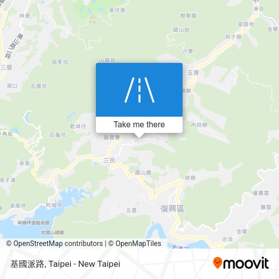 基國派路地圖