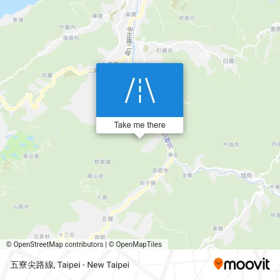 五寮尖路線 map