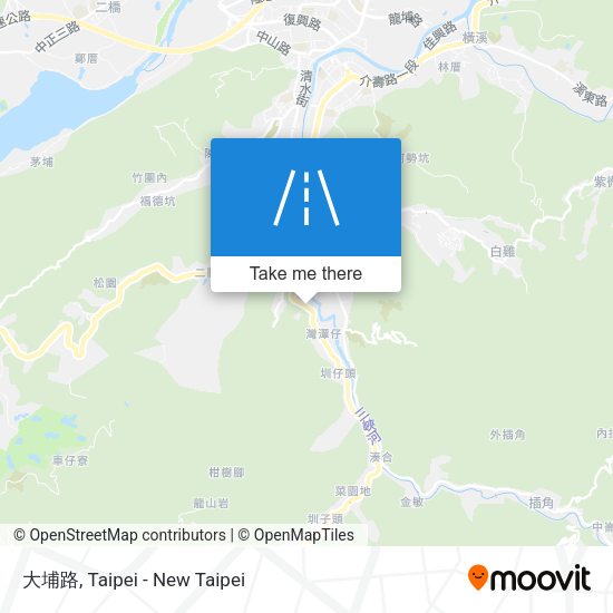 大埔路 map