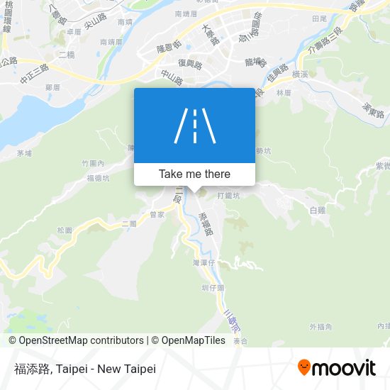 福添路地圖