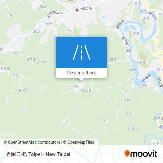 秀岡二街地圖