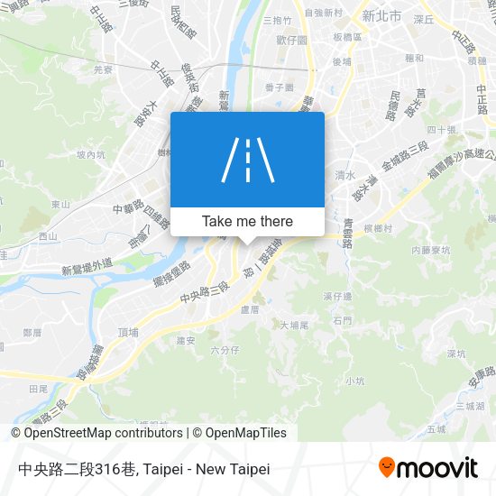 中央路二段316巷 map