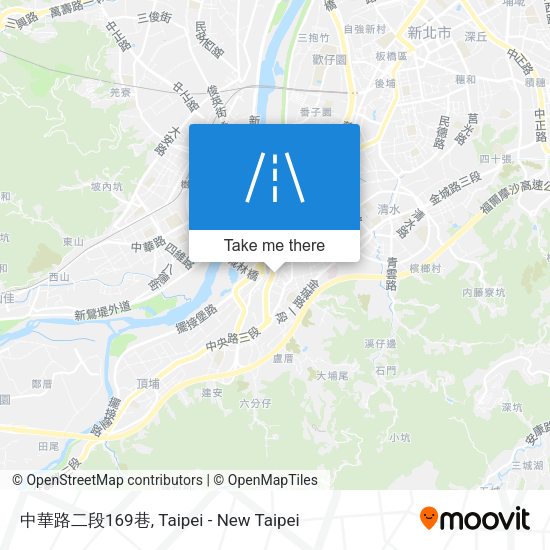 中華路二段169巷地圖
