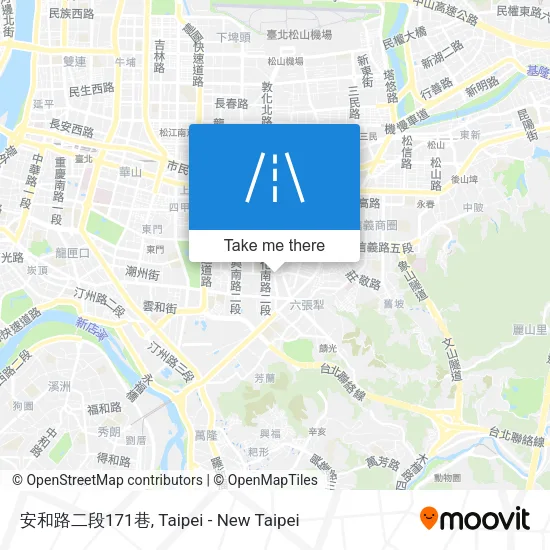 安和路二段171巷地圖