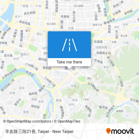 辛亥路三段21巷 map
