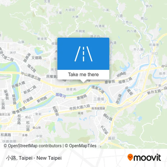 小路 map