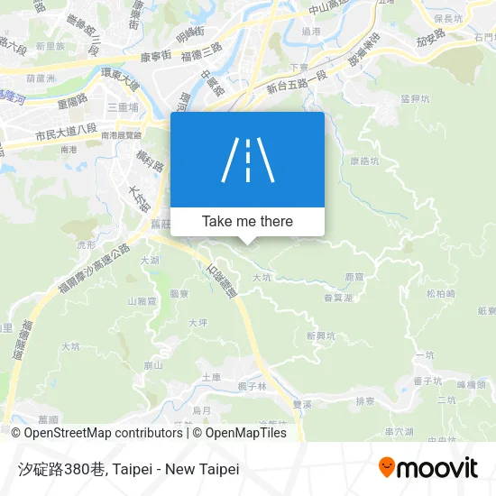 汐碇路380巷 map