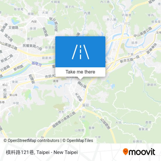 橫科路121巷 map