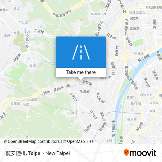 龍安陸橋地圖