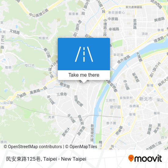 民安東路125巷 map