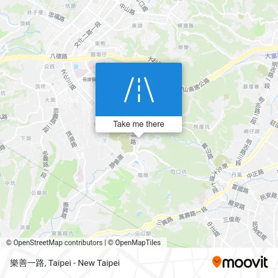 樂善一路 map