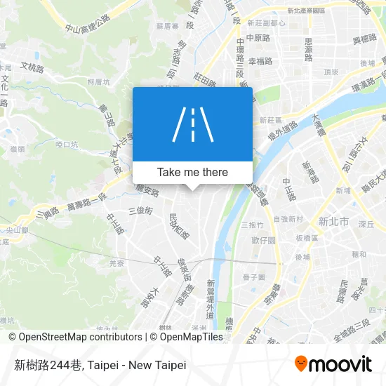 新樹路244巷 map