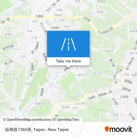 振興路1360巷地圖
