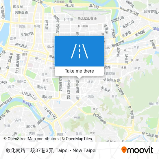 敦化南路二段37巷3弄地圖