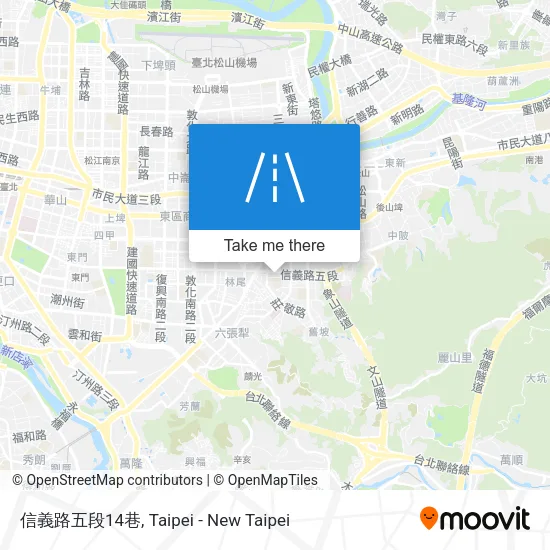 信義路五段14巷地圖