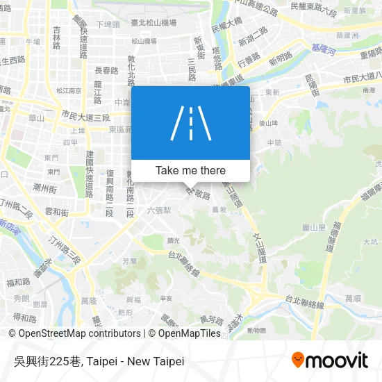 吳興街225巷 map