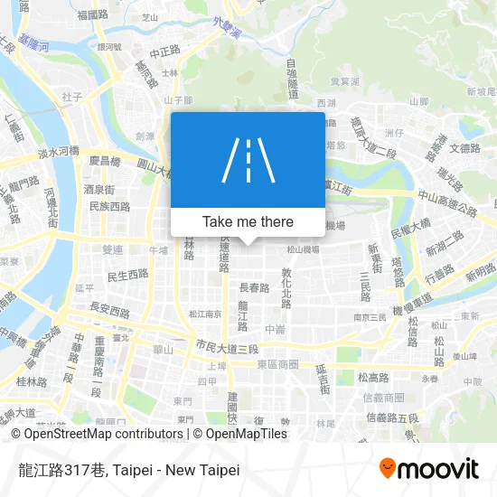 龍江路317巷 map