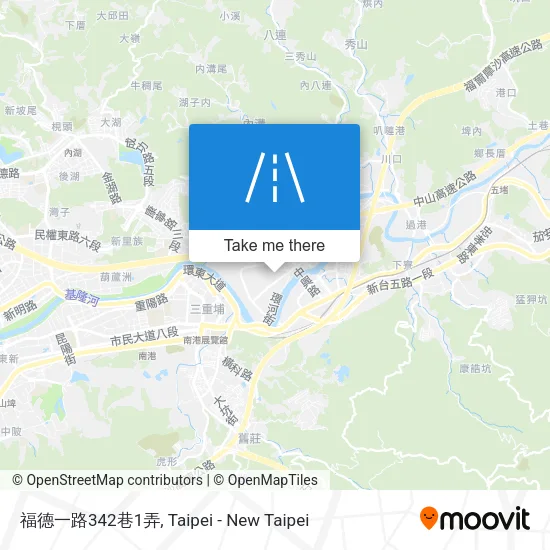 福德一路342巷1弄地圖