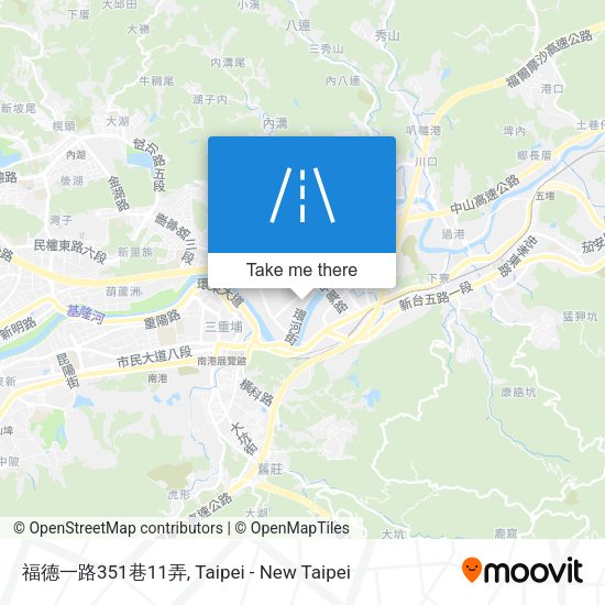 福德一路351巷11弄地圖
